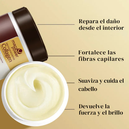 Mascarilla Profesional con Colágeno Karseell — Tratamiento Reparador Capilar